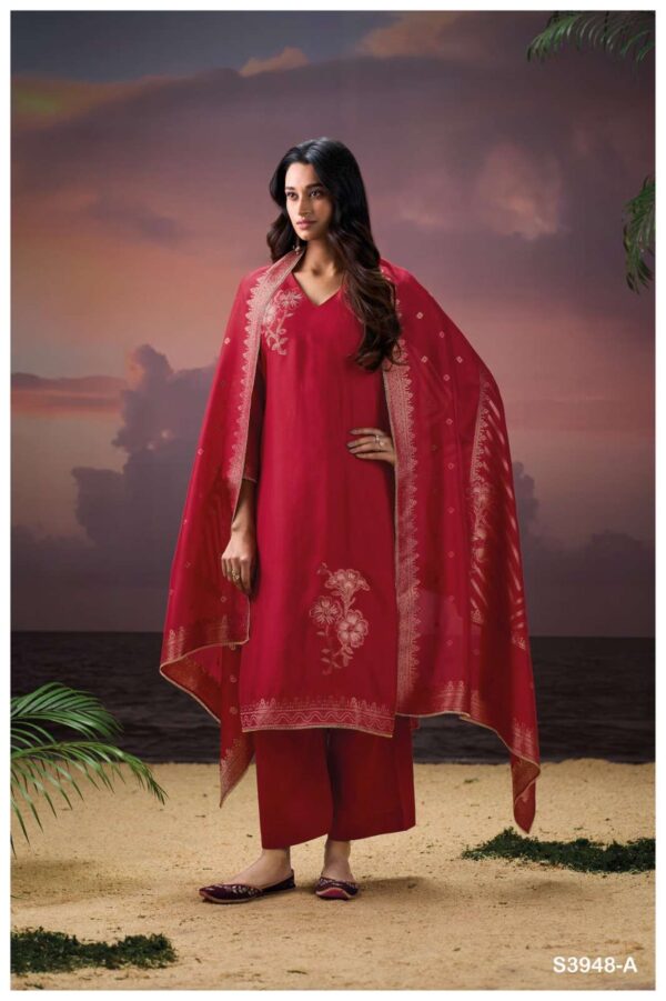 My Fashion Road Ganga Fashion Himangi Pure Viscose Premium Designs Suit | S3948 – A