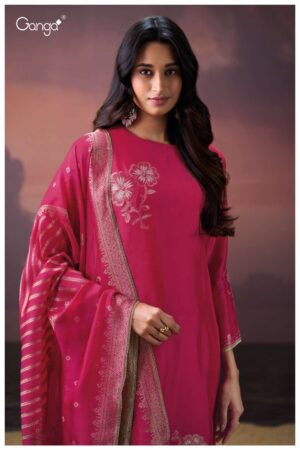My Fashion Road Ganga Fashion Himangi Pure Viscose Premium Designs Suit | S3948 – C