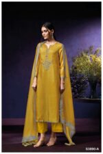 My Fashion Road Ganga Fashion Jade Pure Bemberg Exclusive Ladies Suit | S3890 – A