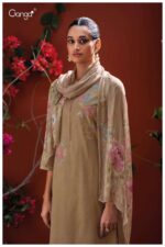 My Fashion Road Ganga Fashion Jessa Premium Designs Cotton Satin Suit | S3870 – C