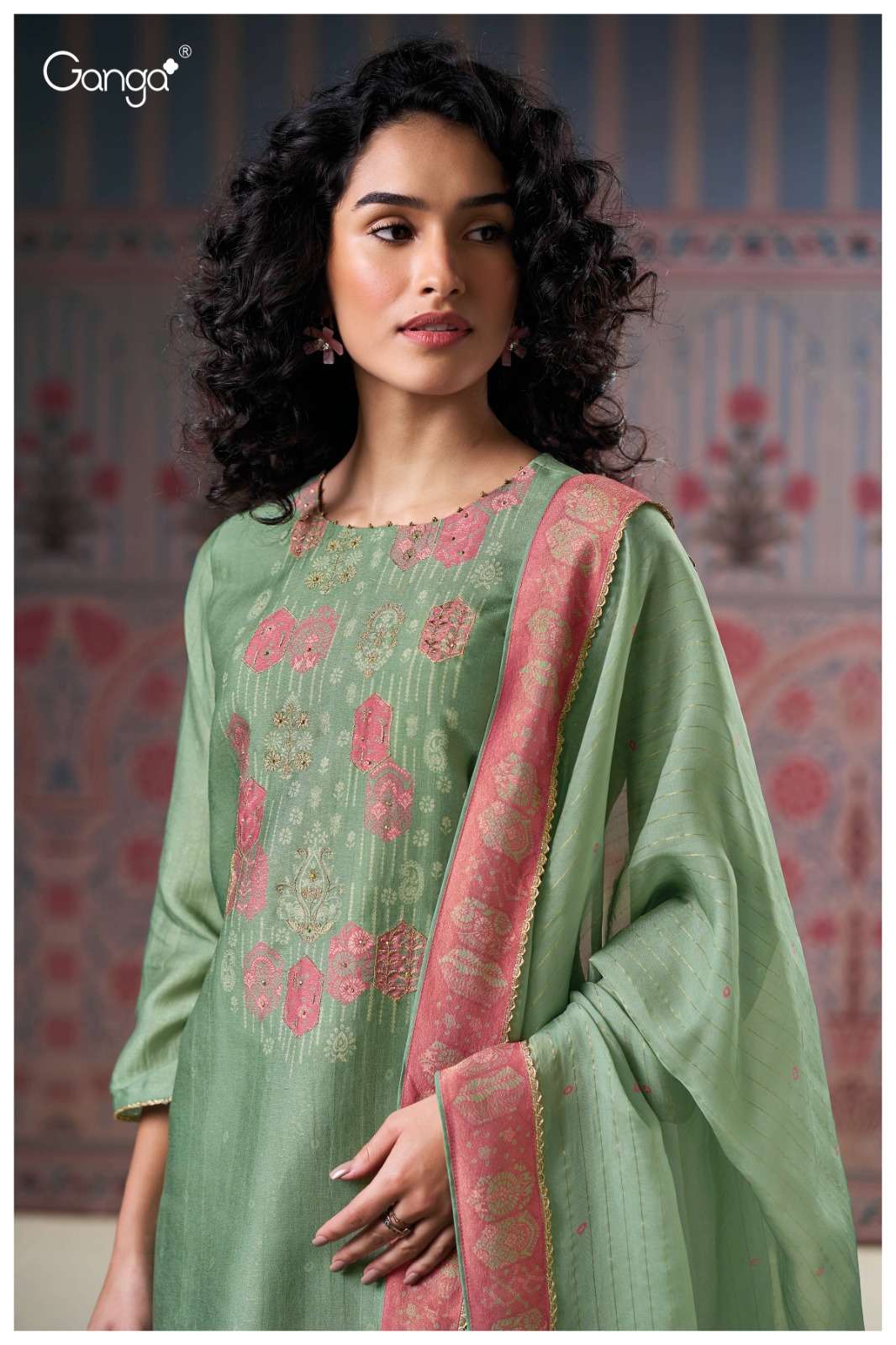 My Fashion Road Ganga Fashion Malina Pure Bemberg Silk Premium Designs Suit | S3159-A My Fashion Road Ganga Fashion Malina Pure Bemberg Silk Premium Designs Suit | S3159-A