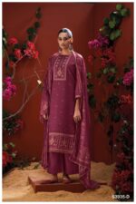 My Fashion Road Ganga Fashion Naadia Fancy Cotton Satin Ladies Dress | S3935 – D