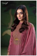 My Fashion Road Ganga Fashion Nyla Designer Bemberg Silk Latest Suit | S3205 – D