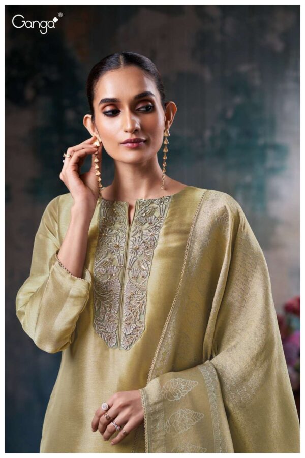 My Fashion Road Ganga Fashion Prakriti Design Silk Latest Suit | S3771 – A