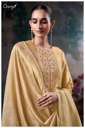 My Fashion Road Ganga Fashion Prakriti Design Silk Latest Suit | S3771 – B