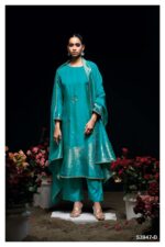 My Fashion Road Ganga Fashion Sidra Designer Viscose Woven Silk Suit | S3947 – D