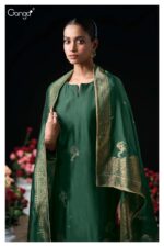 My Fashion Road Ganga Fashion Sidra Designer Viscose Woven Silk Suit | S3947 – A