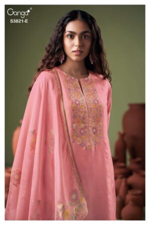 My Fashion Road Ganga Fashion Viara Exclusive Designer Ladies Salwar Suit | S3821-E