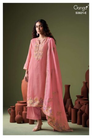 My Fashion Road Ganga Fashion Viara Exclusive Designer Ladies Salwar Suit | S3821-E