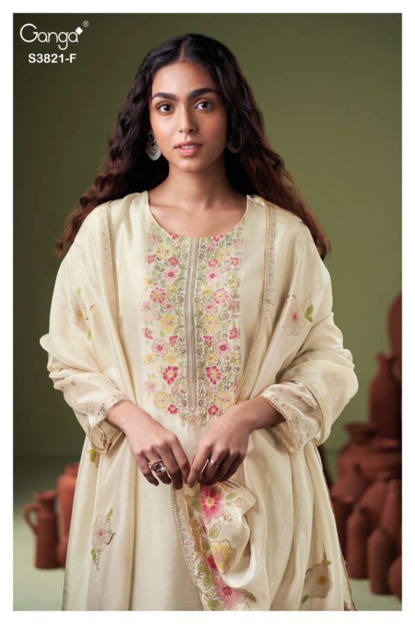 My Fashion Road Ganga Fashion Viara Exclusive Designer Ladies Salwar Suit | S3821-F