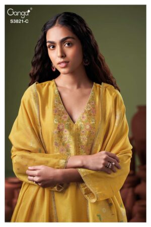 My Fashion Road Ganga Fashion Viara Exclusive Designer Ladies Salwar Suit | S3821-C