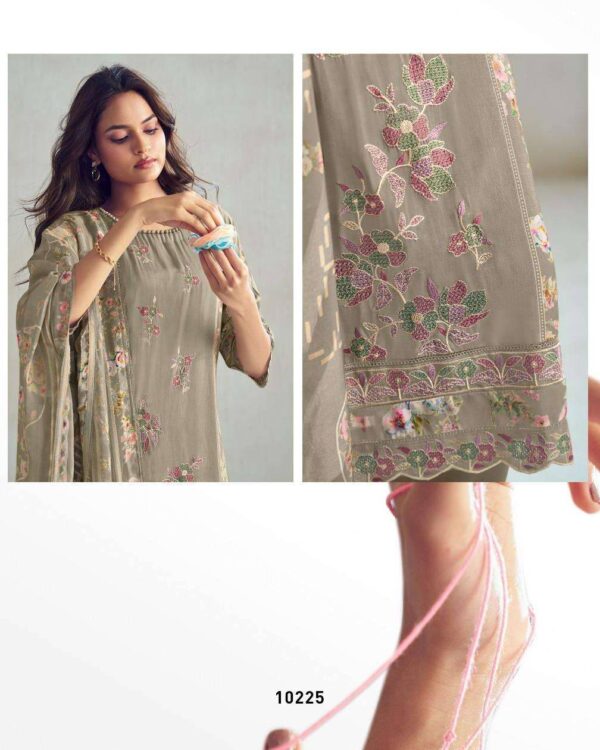 My Fashion Road Jay Vijay Dhaage Unstitch Designer Ladies Suit | 10225