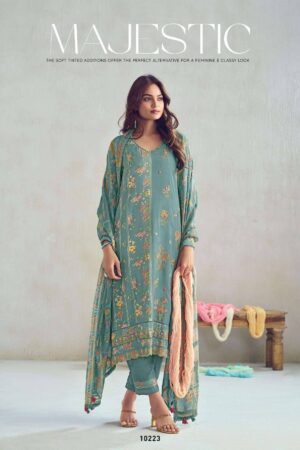 My Fashion Road Jay Vijay Dhaage Unstitch Designer Ladies Suit | 10223