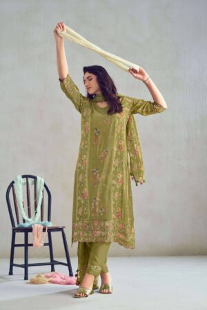 My Fashion Road Jay Vijay Dhaage Unstitch Designer Ladies Suit | 10222