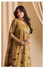 My Fashion Road Jay Vijay Hirva Fancy Silk Exclusive Latest Suit | 3255 – C