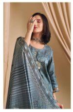 My Fashion Road Jay Vijay Hirva Fancy Silk Exclusive Latest Suit | 3255 – D
