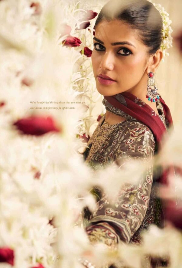My Fashion Road Jay Vijay Kavira Exclusive Designer Muslin Silk Suit | 10424