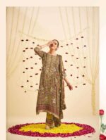 My Fashion Road Jay Vijay Kavira Exclusive Designer Muslin Silk Suit | 10423