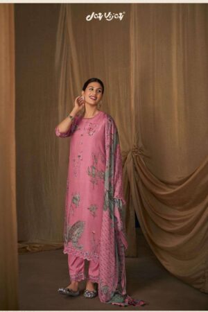My Fashion Road Jay Vijay Lehr Fancy Designer Silk Latest Suit | 10381