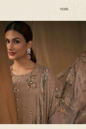 My Fashion Road Jay Vijay Lehr Fancy Designer Silk Latest Suit | 10385