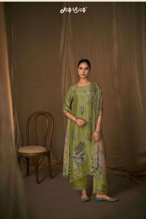 My Fashion Road Jay Vijay Lehr Fancy Designer Silk Latest Suit | 10382
