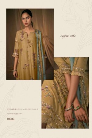 My Fashion Road Jay Vijay Lehr Fancy Designer Silk Latest Suit | 10383