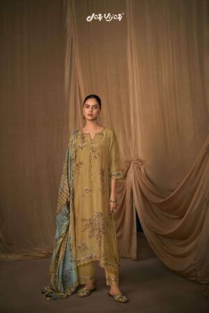 My Fashion Road Jay Vijay Lehr Fancy Designer Silk Latest Suit | 10383