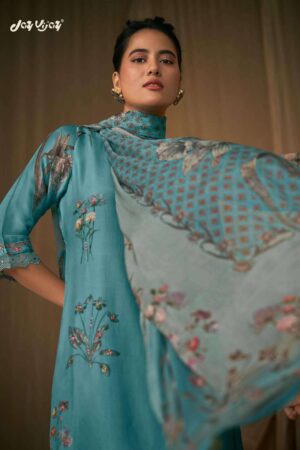 My Fashion Road Jay Vijay Lehr Fancy Designer Silk Latest Suit | 10384