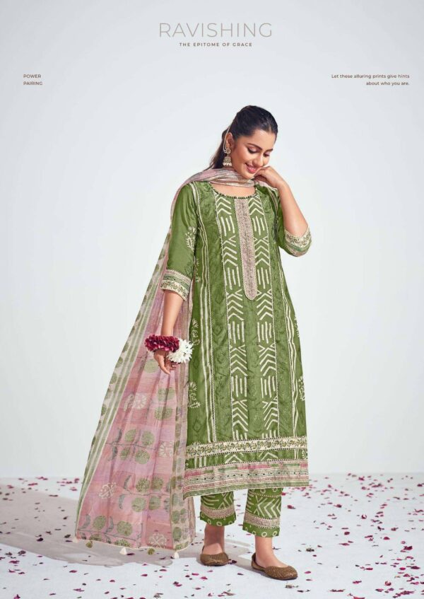 My Fashion Road Jay Vijay Prangan Fancy Designer Silk Ladies Suit | 9518