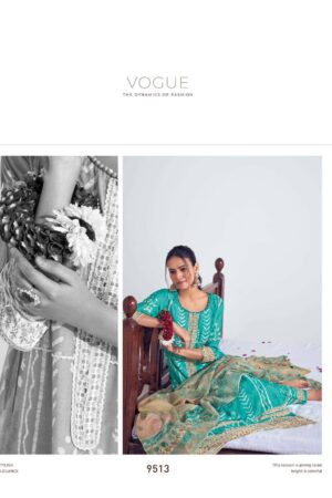 My Fashion Road Jay Vijay Prangan Fancy Designer Silk Ladies Suit | 9513