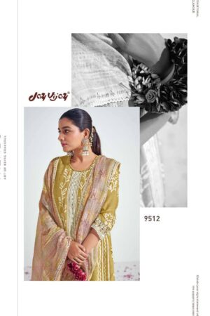 My Fashion Road Jay Vijay Prangan Fancy Designer Silk Ladies Suit | 9512