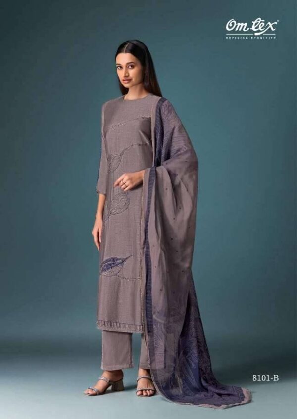 My Fashion Road Omtex Charita Exclusive Fancy Ladies Suit | 8101 – B
