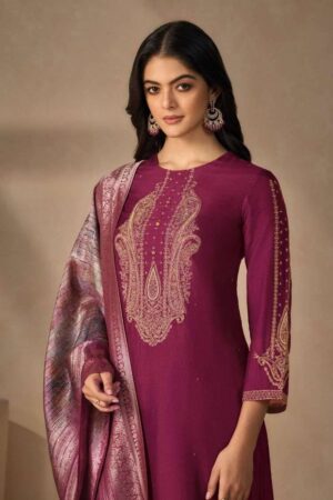 My Fashion Road Omtex Tritika Exclusive Designer Silk Partywear Suit | 8391 – A