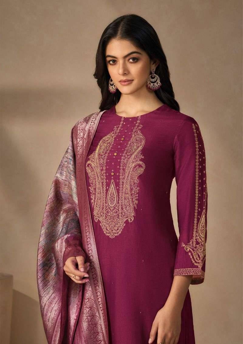 My Fashion Road Omtex Tritika Exclusive Designer Silk Partywear Suit | 8391 – A My Fashion Road Omtex Tritika Exclusive Designer Silk Partywear Suit | 8391 – A