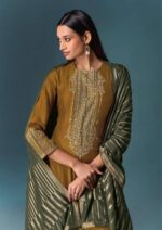 My Fashion Road Omtex Yugvika Designer Silk Digital Style Latest Suit | 8141 – A