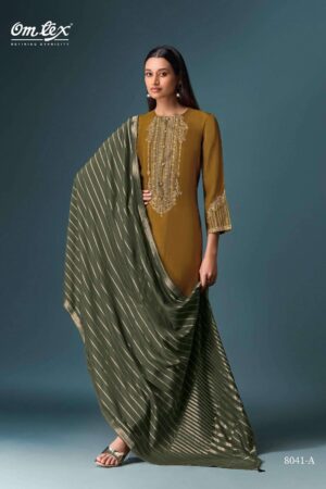 My Fashion Road Omtex Yugvika Designer Silk Digital Style Latest Suit | 8141 – A