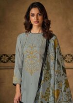 My Fashion Road Omtex Mia Digital Printed Fancy Silk Latest Suit | 8491-A
