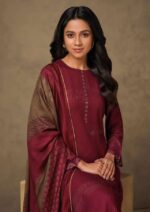 My Fashion Road Omtex Ushma Pure Pashmina Digital Printed Winter Suit | 8531-D My Fashion Road Omtex Ushma Pure Pashmina Digital Printed Winter Suit | 8531-D