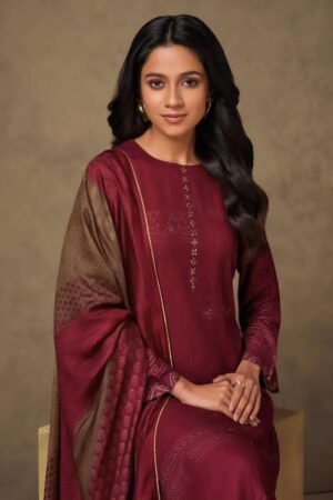My Fashion Road Omtex Ushma Pure Pashmina Digital Printed Winter Suit | 8531-D