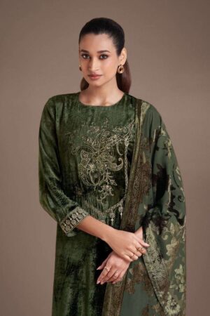 My Fashion Road Omtex Ritha Vol 21 Designer Pure Viscose Velvet Suit | 8831-B