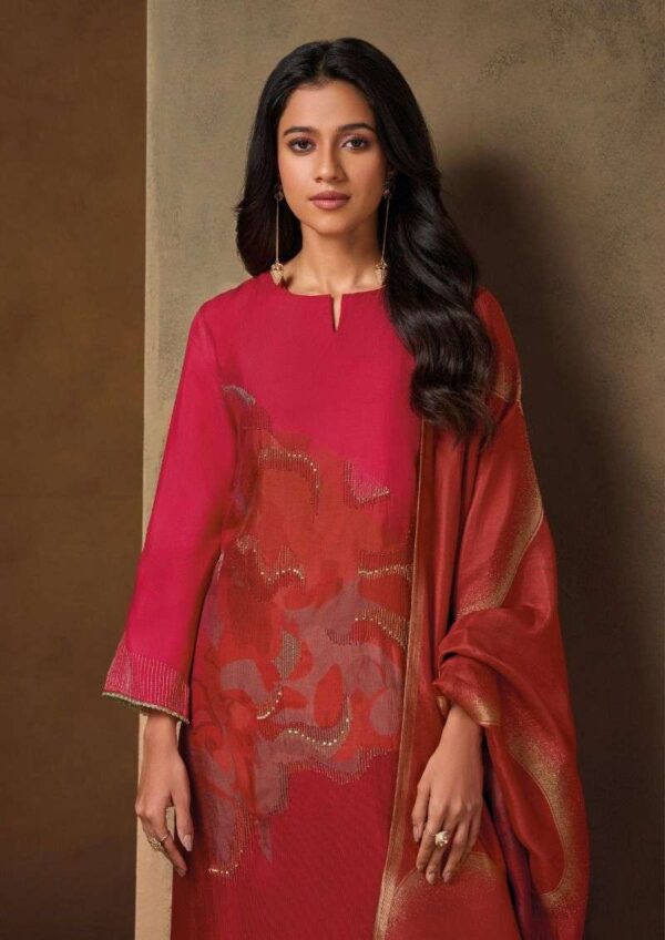 My Fashion Road Omtex Meyza Designer Silk Exclusive Latest Ladies Suit | 8471-B