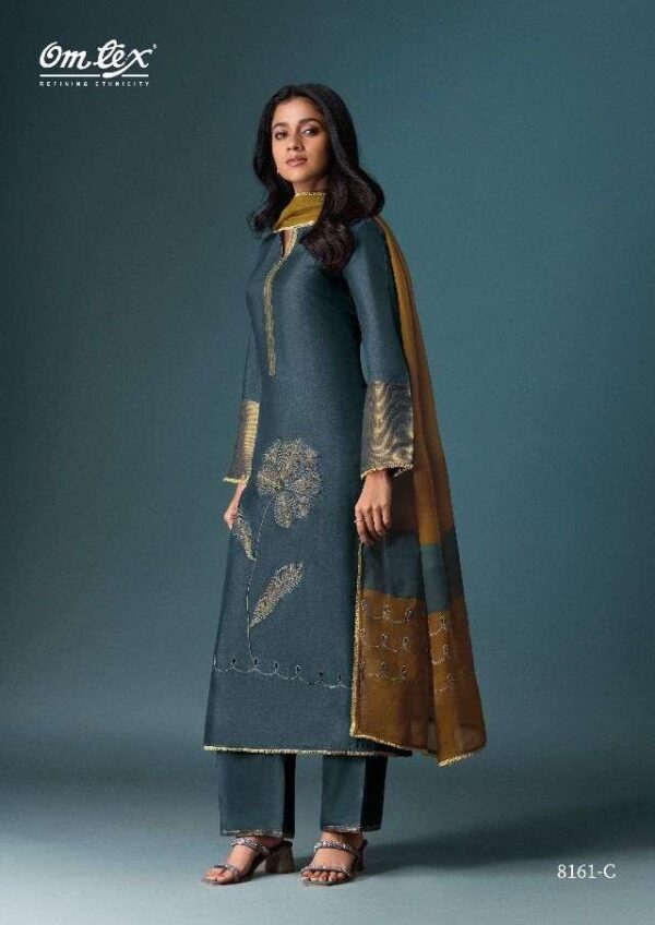My Fashion Road Omtex Pranaya Exclusive Fancy Latest Ladies Suit | 8161-C