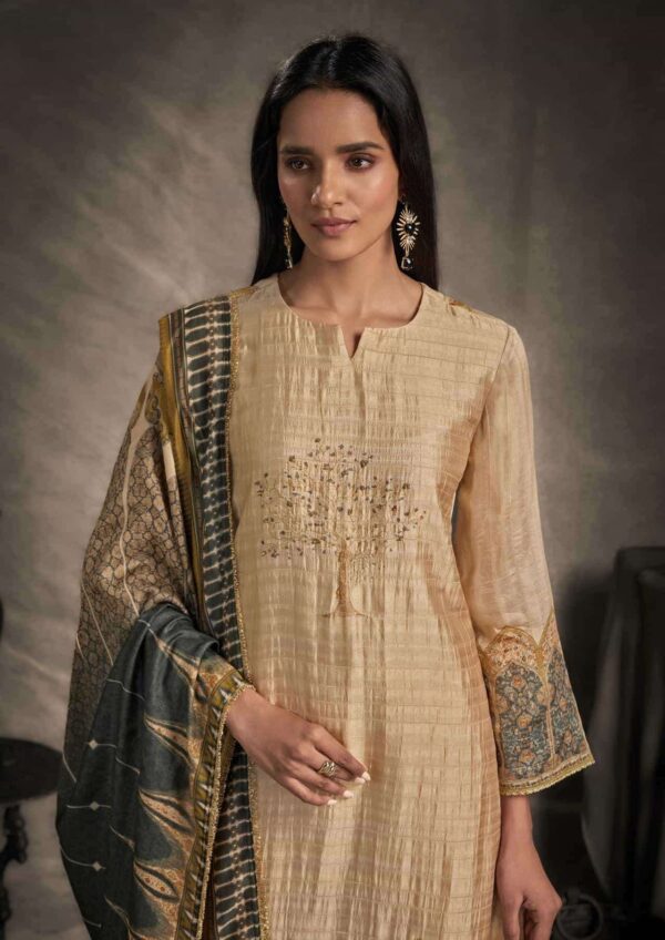 My Fashion Road Omtex Mithila Digital Print Fancy Silk Exclusive Ladies Suit | 8271-B