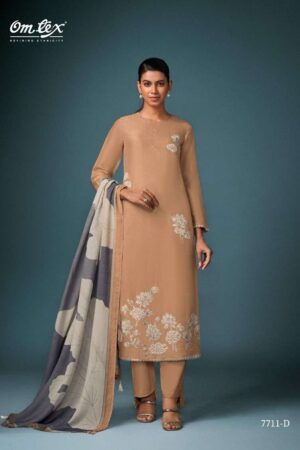 My Fashion Road Omtex Fashion Icon Exclusive Fancy Latest Ladies Suit | 7711-D