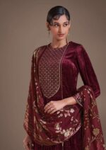 My Fashion Road Omtex Ritha Vol 24 Wedding Wear Velvet Designer Suit | 8701-D My Fashion Road Omtex Ritha Vol 24 Wedding Wear Velvet Designer Suit | 8701-D