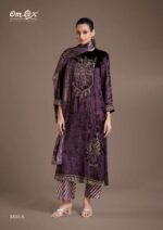 My Fashion Road Omtex Ritha Vol 21 Designer Pure Viscose Velvet Suit | 8831-A