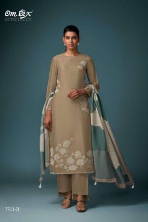 My Fashion Road Omtex Fashion Icon Exclusive Fancy Latest Ladies Suit | 7711-B