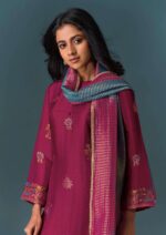 My Fashion Road Omtex Niraya Partywear Style Designer Jacquard Silk Suit | 8171-B