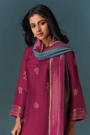 My Fashion Road Omtex Niraya Partywear Style Designer Jacquard Silk Suit | 8171-B