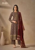 My Fashion Road Omtex Kivira Digital Prints Jacquard Silk Suit | 8401-A My Fashion Road Omtex Kivira Digital Prints Jacquard Silk Suit | 8401-A